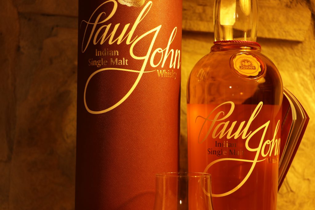 Paul John Brillance Silngle malt whisky Indie