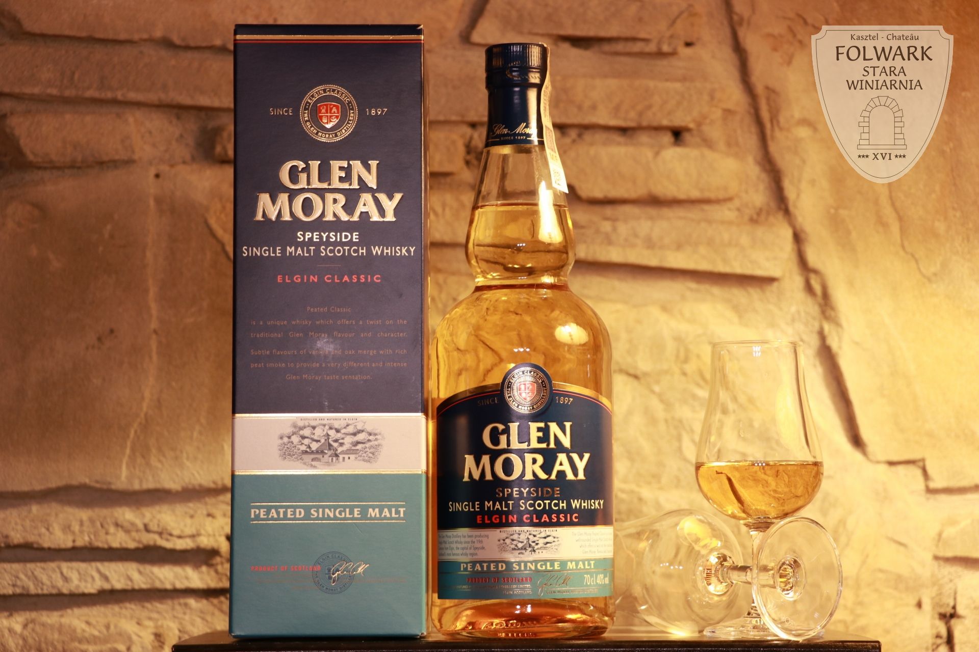 Glen Moray Elgin Classic Peated Single Malt Scotch Whisky