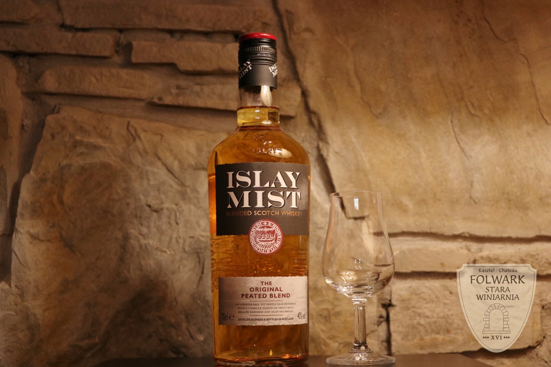 Islay Mist whisky Folwark Stara Winiarnia Mszana Dolna