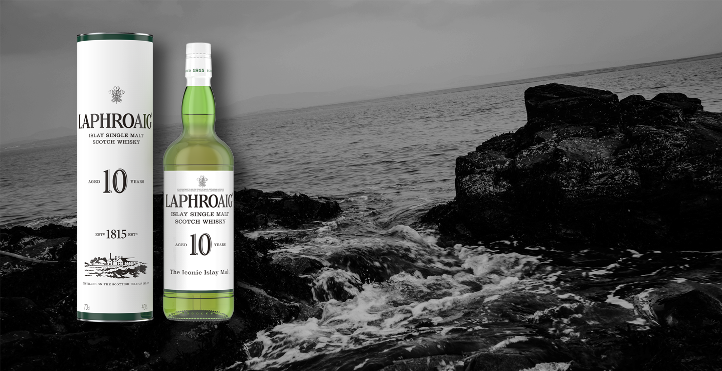 Laphroaig 10 YO whisky Folwark Stara Winiarnia 