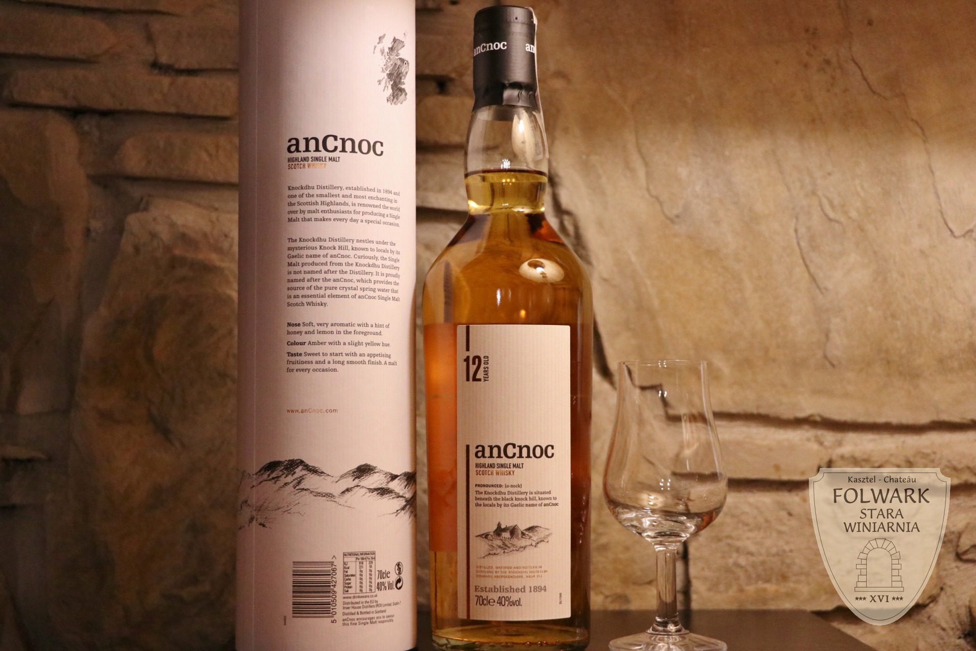 anCnoc whisky Single Malt 