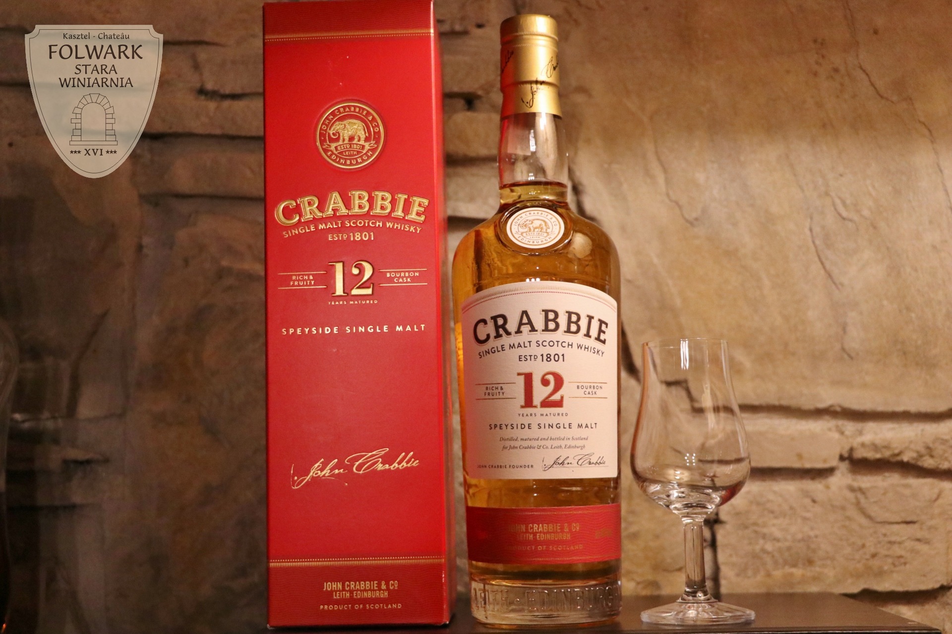 Crabbie 12 YO Single Malt Scotch Whisky